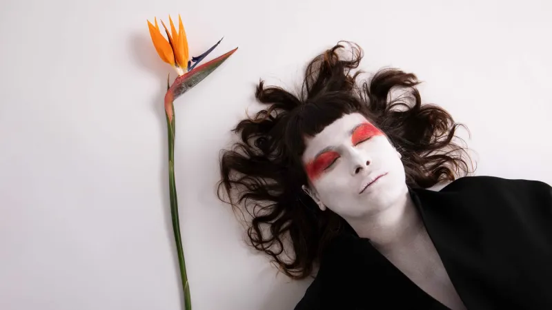 The apulian artist Kyoto in a promotional photo