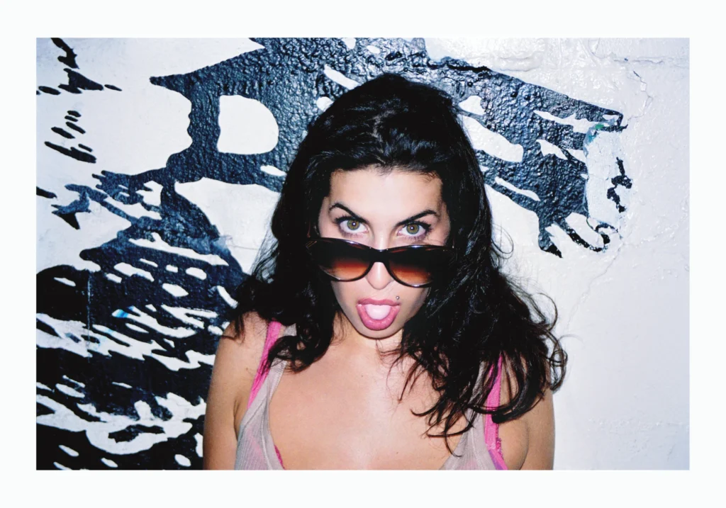 Amy Winehouse before Frank by Charles Moriarty. Credits Charles Moriarty